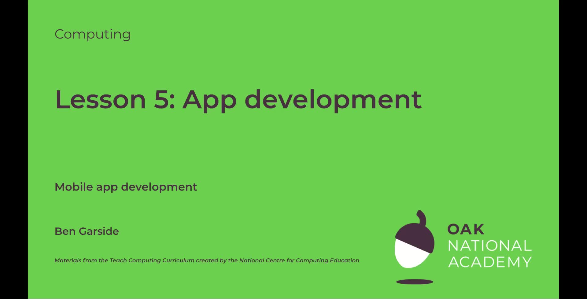 App development