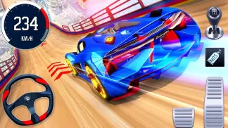Impossible Jet Car Ramp Stunts Racing - Crazy GT Car Master Driving Simulator - Android GamePlay (2024) poster