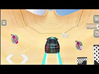 Ramp Car Stunts Racing 2024  - Police Car Mega Ramp racing android gameplay (2024) poster