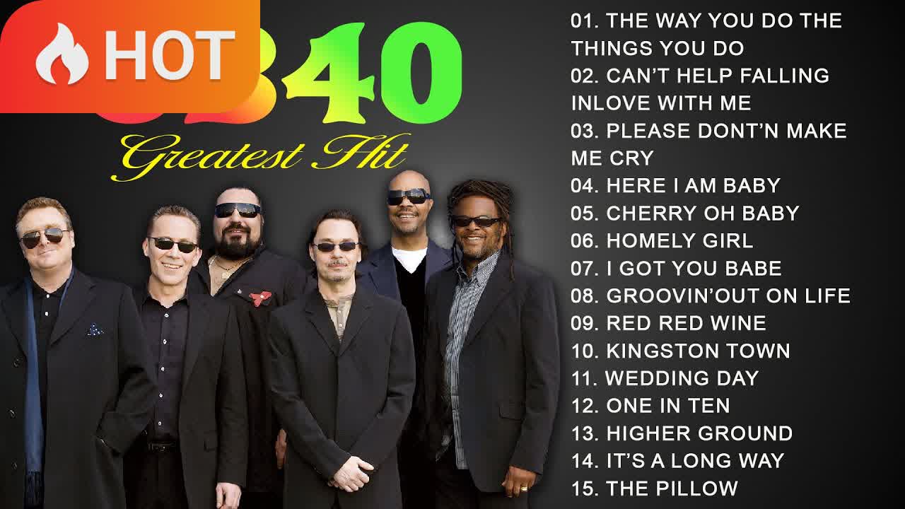 UB40 Greatest Hits -  Best Songs of UB40 -  HIT REGGAE