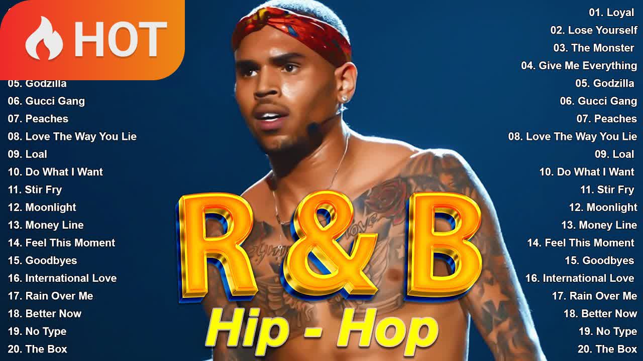 Best of Old School R&B - 90's & 2000's New 2024 Playlist 🎵 Chris Brown, Eminem, Pitbull, Tyga