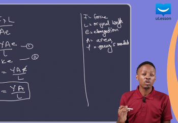 Elastic Work and Energy