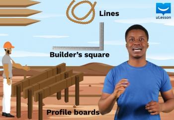 Setting Out using a Builder's Square