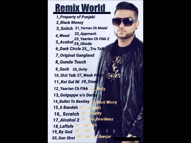 Karan Aujla ALL SONGS MASHUP ||2019||