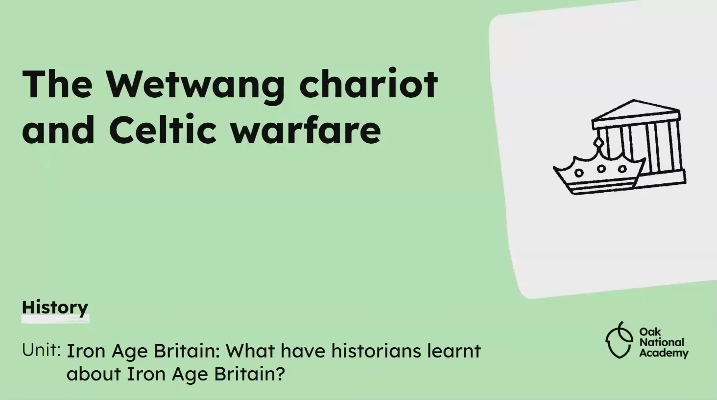 The Wetwang chariot and Celtic warfare