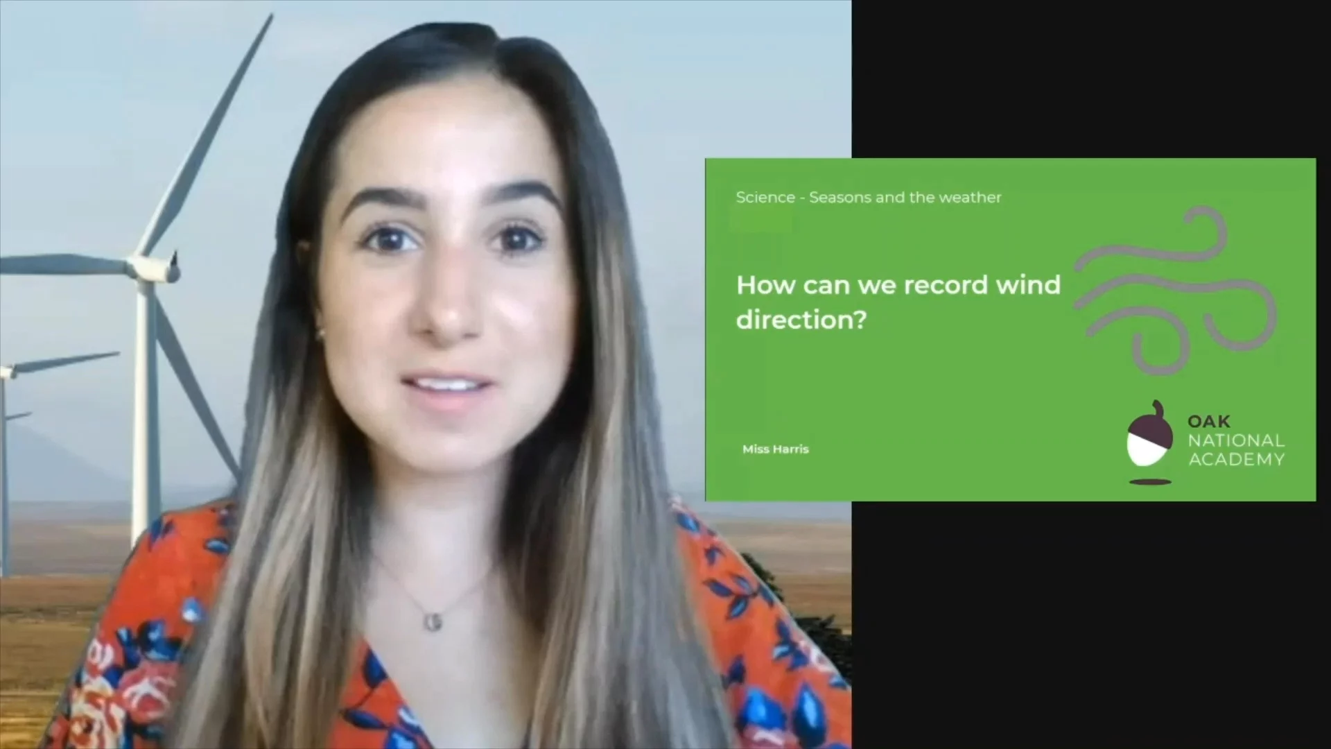 How can we record wind direction?