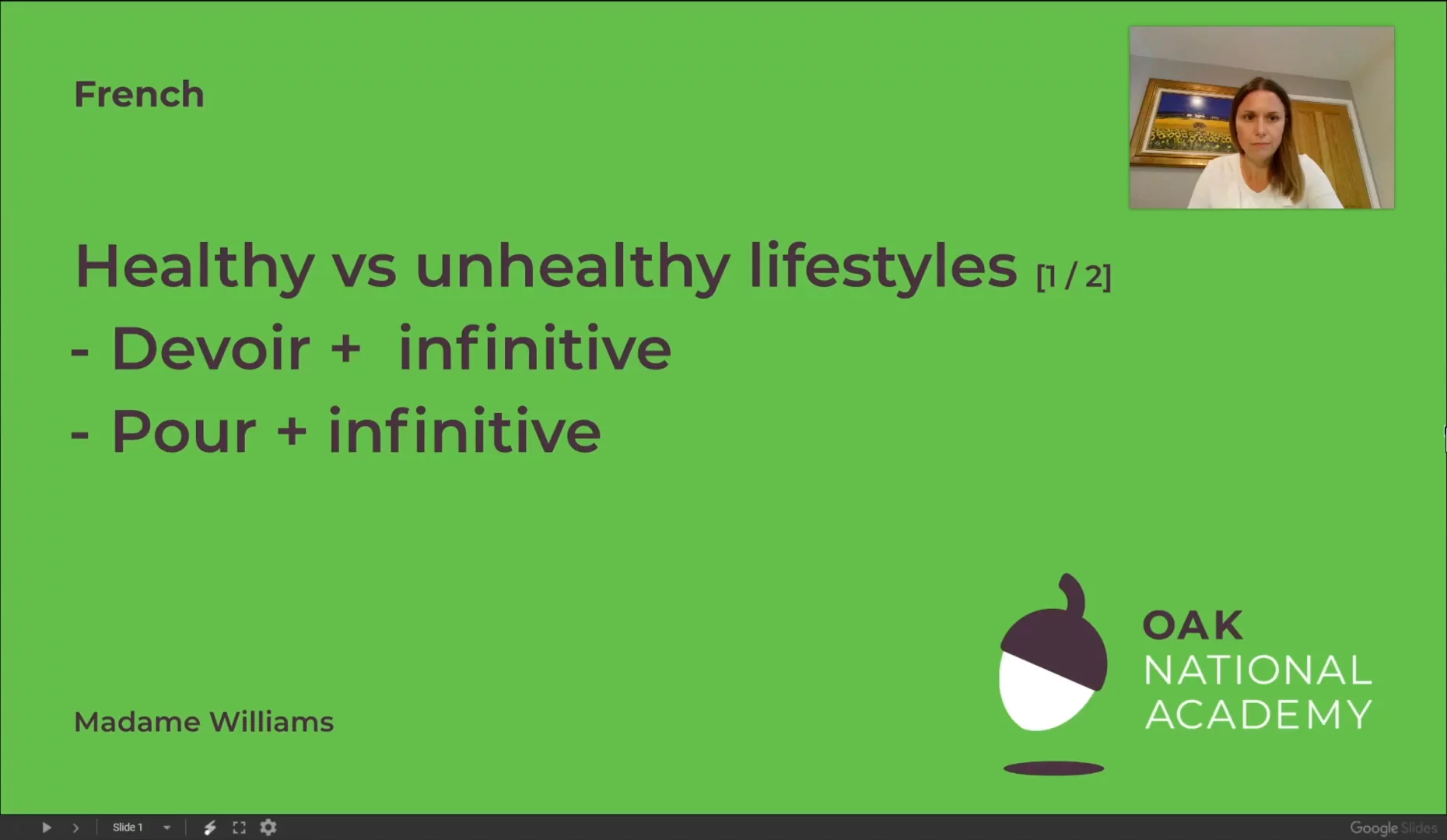 Healthy vs unhealthy lifestyle (Part 1/2)