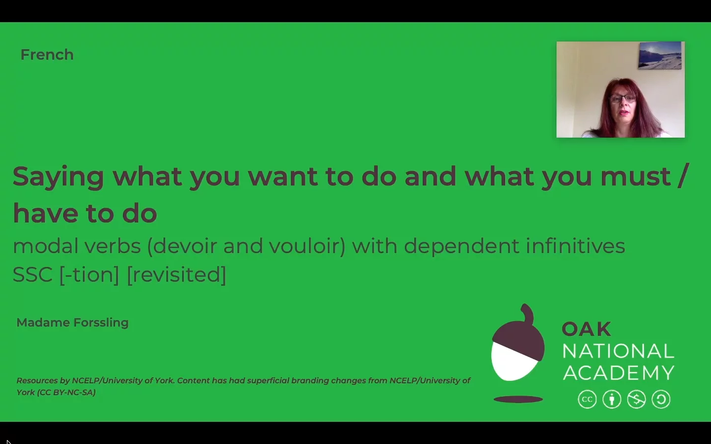 Saying what you want to do and must/have to do (Part 1/2)