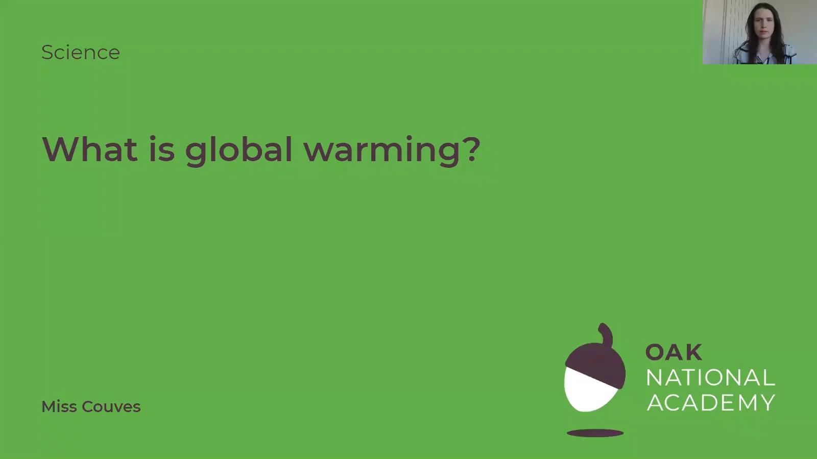 What is global warming?