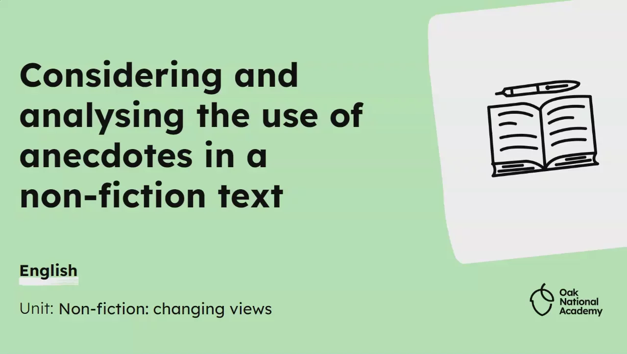 Refining your reading of non-fiction texts