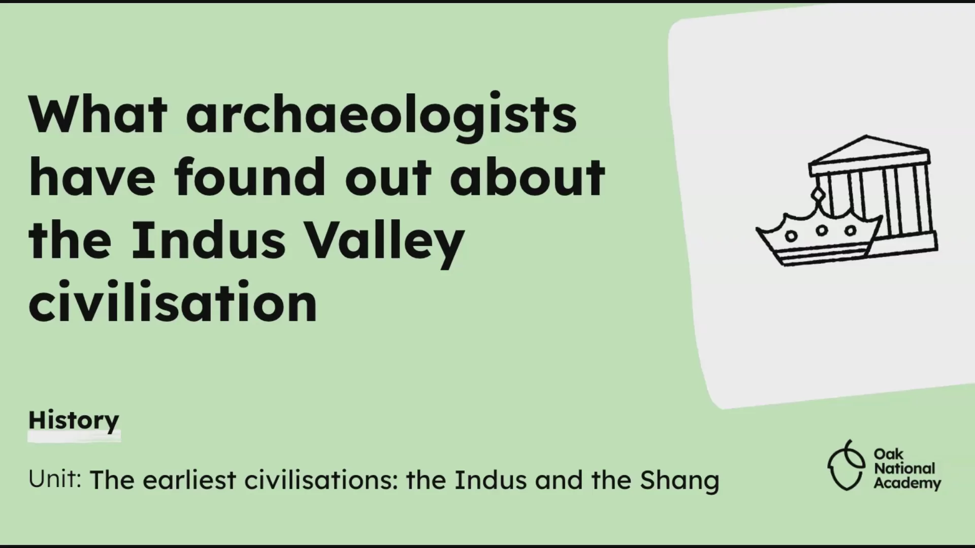 What archaeologists have found out about the Indus Valley civilisation