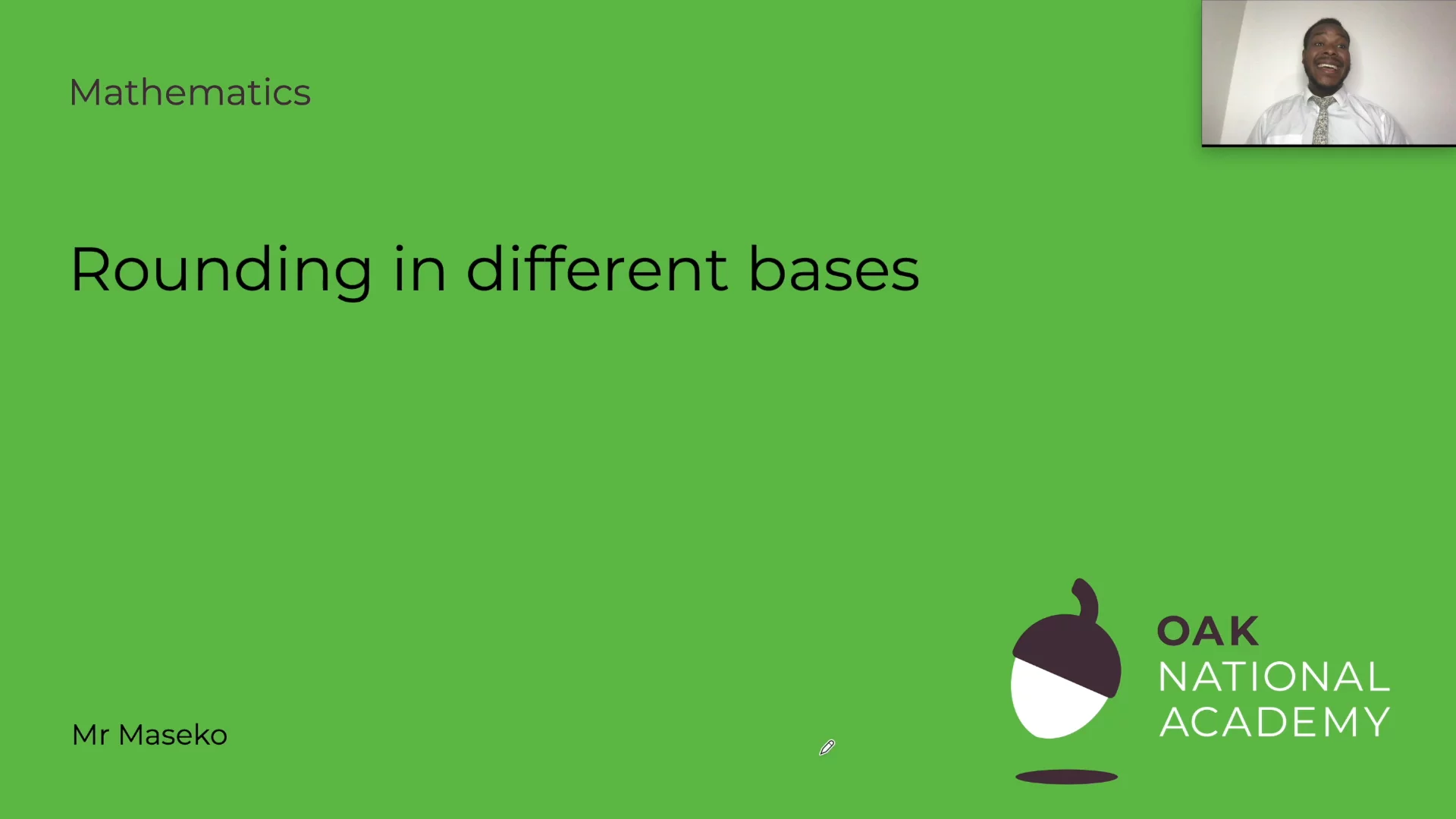 Number systems: Rounding in different bases