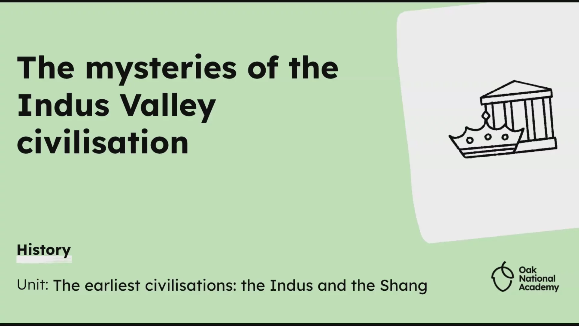 The mysteries of the Indus Valley civilisation
