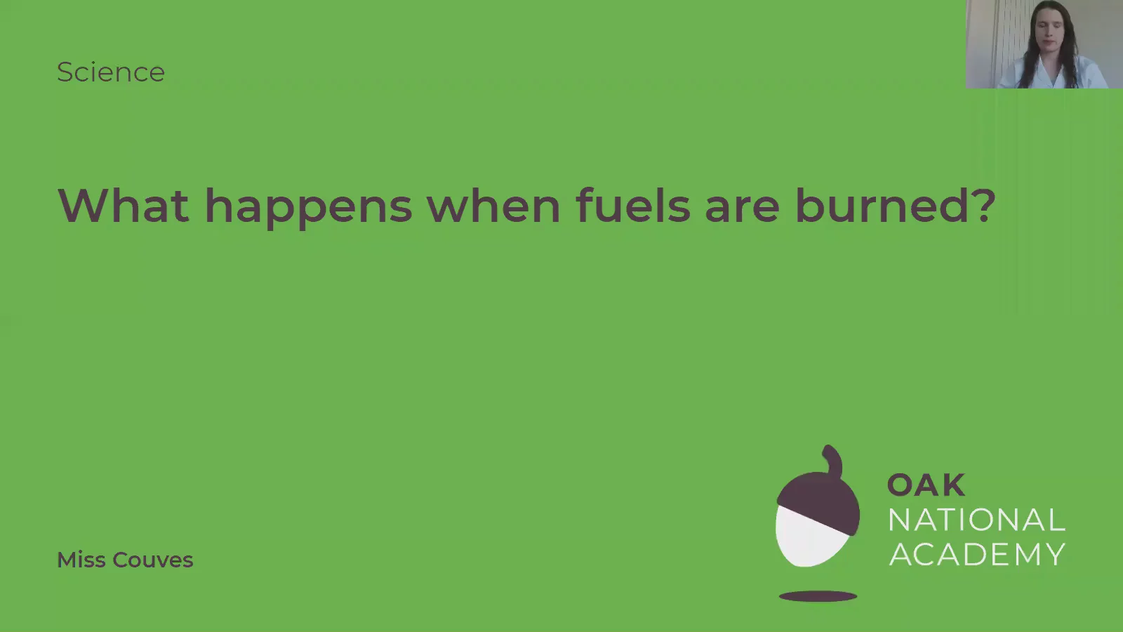 What happens when fuels are burnt?