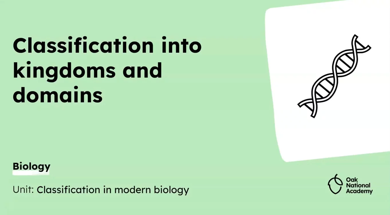 Classification into kingdoms and domains: sub-cellular evidence