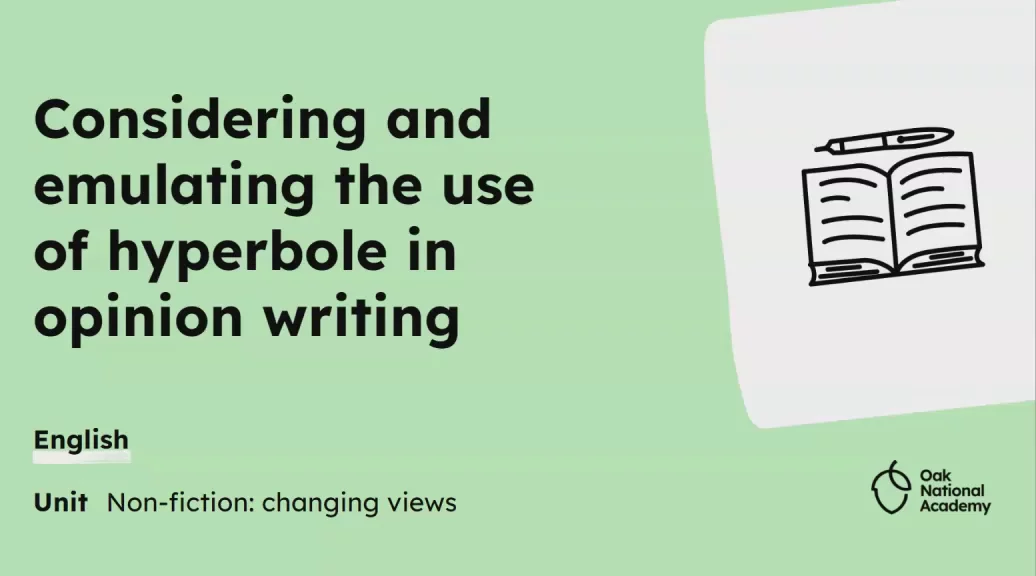 Structuring a comparison of attitudes