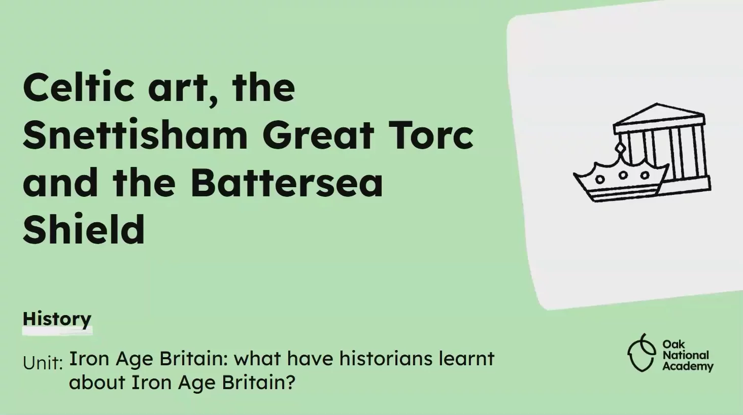 Celtic art, the Snettisham Great Torc and the Battersea Shield