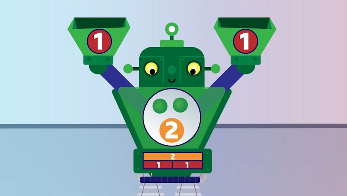 Numbers: Number bonds to 2