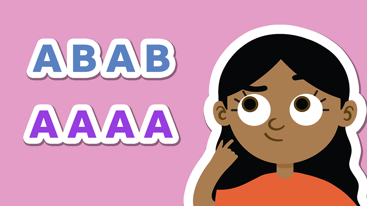 Types of text: What is a rhyme scheme?