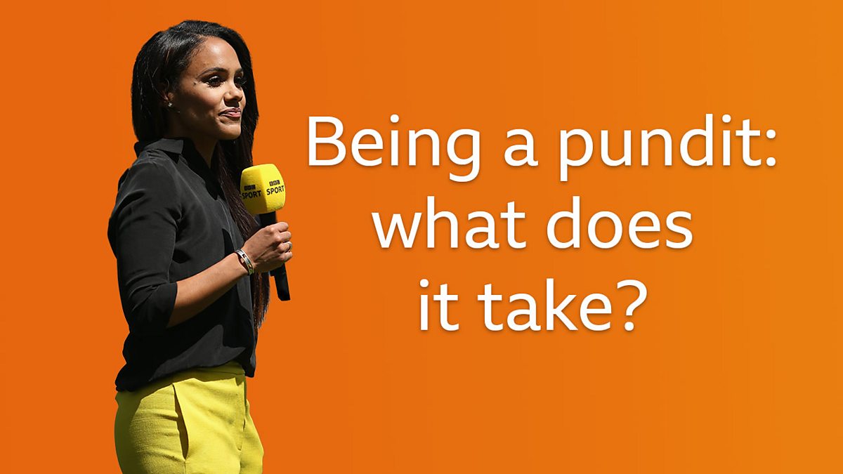 Alex Scott: How to make it as a pundit