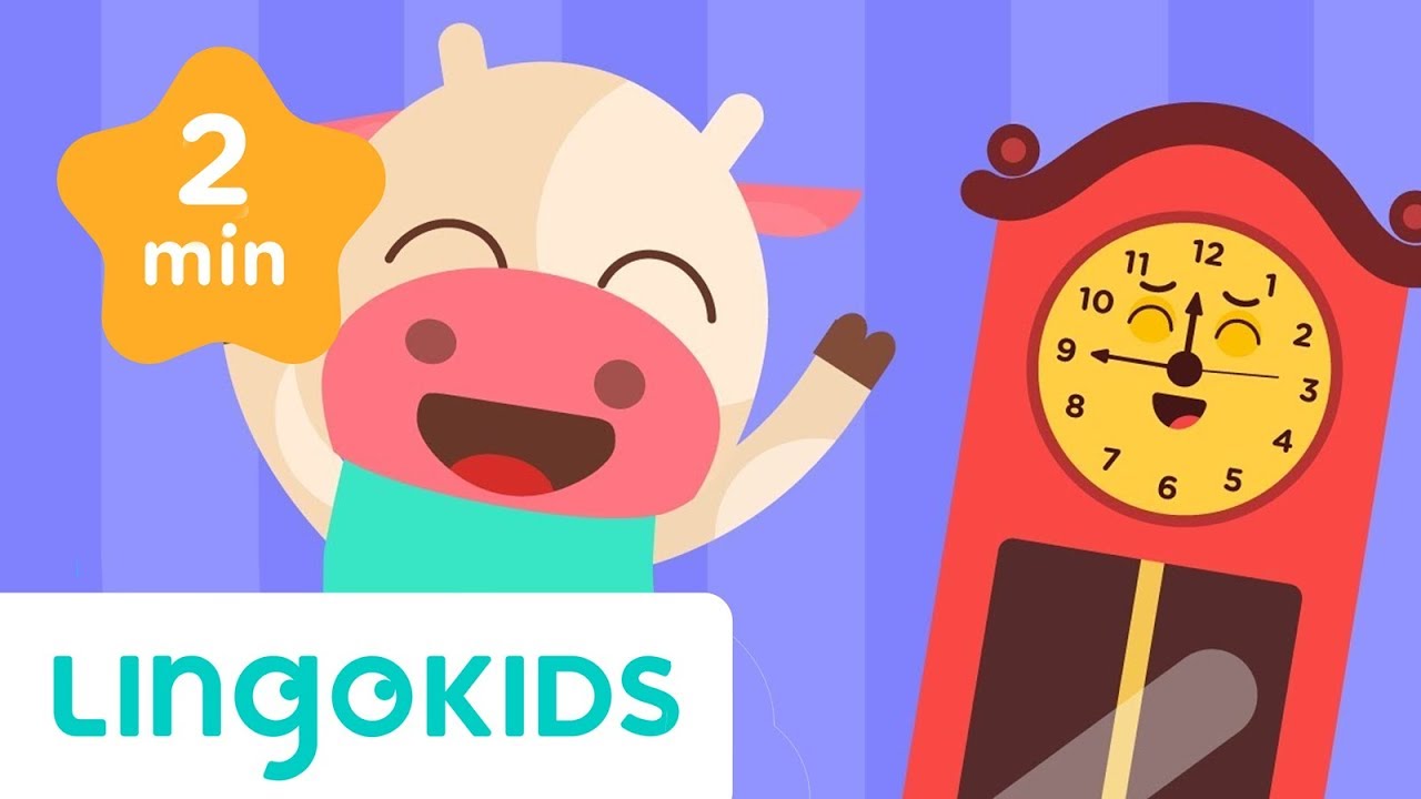 Hickory Dickory Dock - Nursery Rhymes & Baby Songs | Lingokids - School Readiness in English
