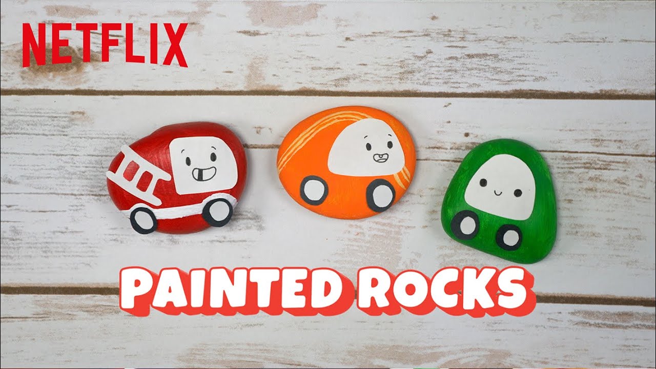 DIY Camp Crafts: Make a Rock Family! βΊ A Go! Go! Cory Carson Summer Camp | Netflix Jr