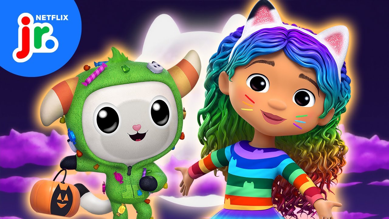 Gabby's Halloween Parade Song! 🎃🍭 Gabby's Dollhouse | Netflix Jr