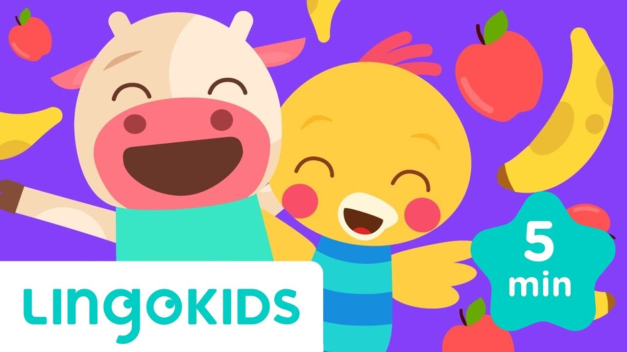 🍎 APPLES AND BANANAS 🍌 Vowel Sounds Song for Kids | Lingokids