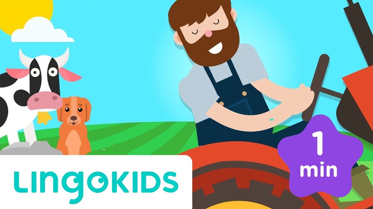 The Farmer in the Dell - Song & Lyrics - Nursery Rhymes | Lingokids - School Readiness in English