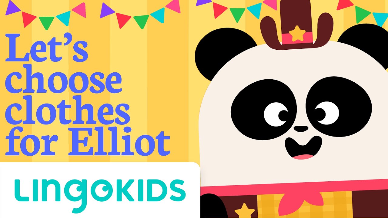CLOTHES GAME 👖👗 | Shopping with ELLIOT | Lingokids App Games