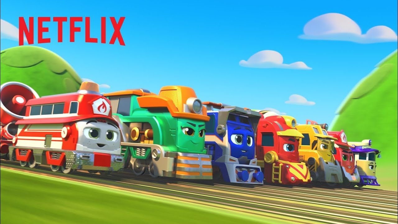 Mighty Express Theme Song - All Aboard! 🚂 Netflix Jr