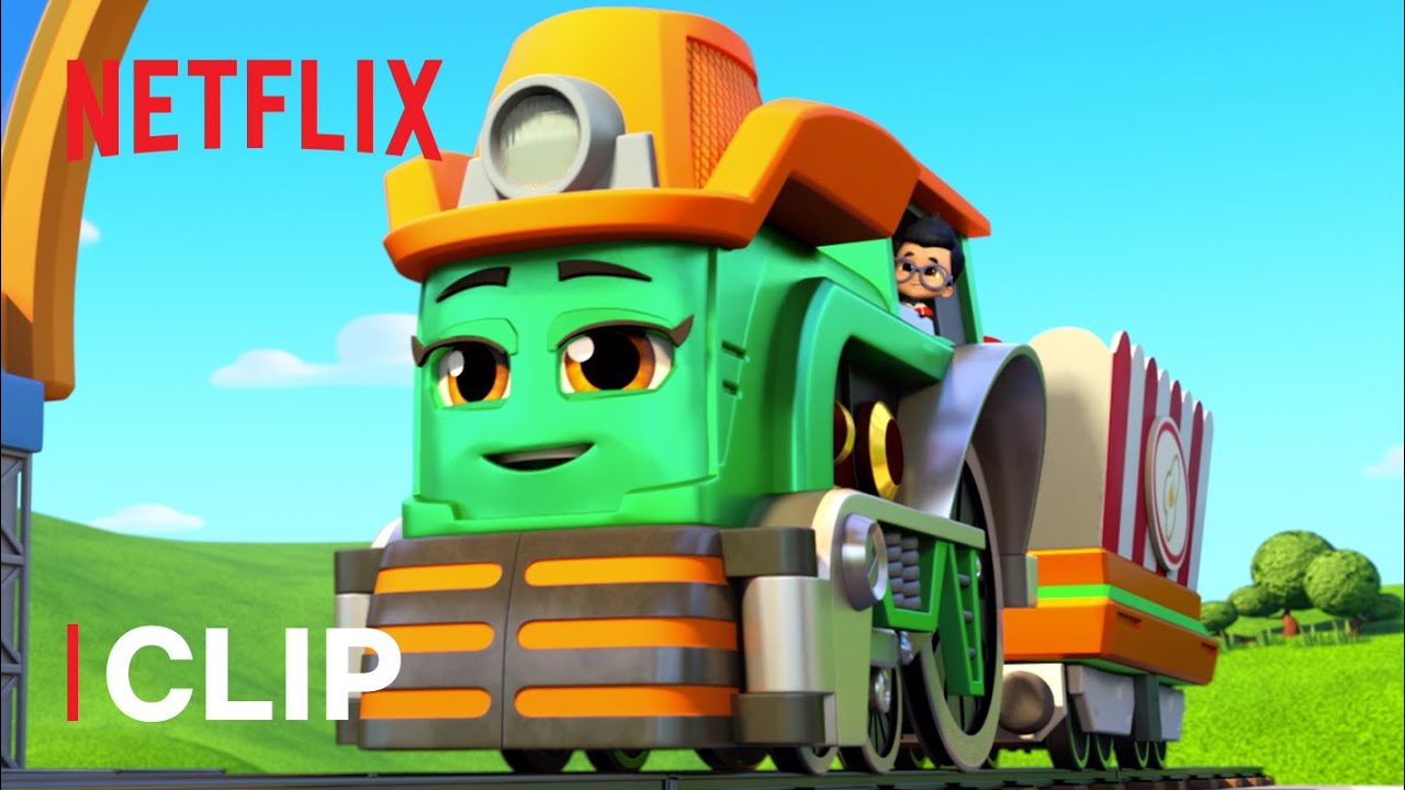 Driving the Popcorn Delivery Truck! 🍿 Mighty Express | Netflix Jr