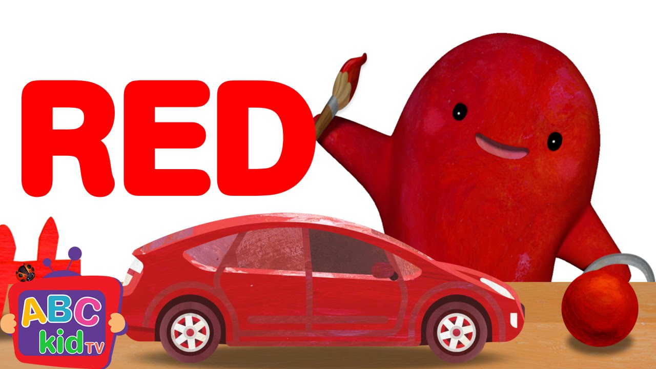 Color Song - Red | CoCoMelon Nursery Rhymes & Kids Songs