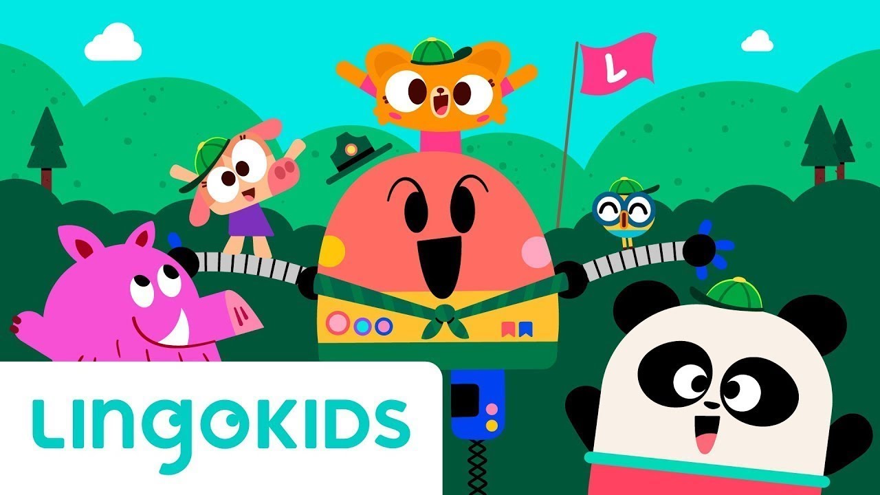 LINGOCAMP FRIENDSHIP SONG 🎶 💙⛺ - FRIENDS SONG FOR KIDS - Lingokids