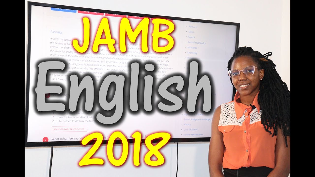 JAMB CBT English 2018 Past Questions 1 - 20