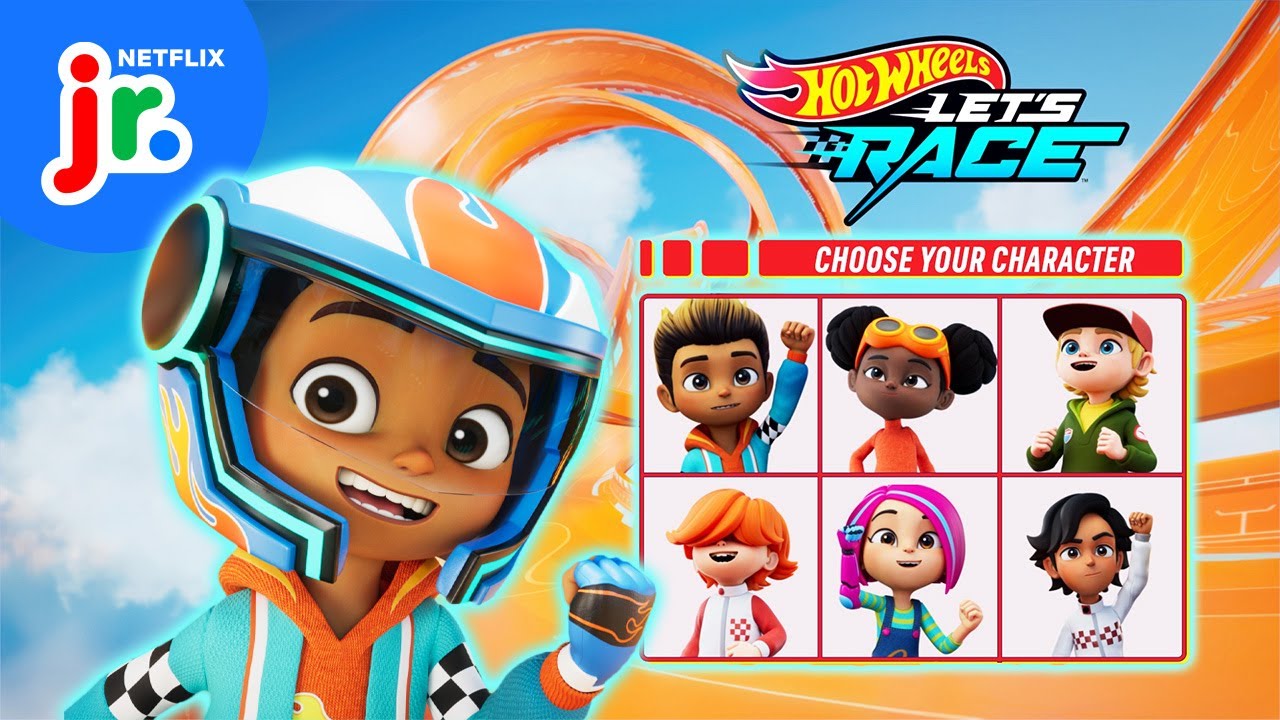 Choose YOUR Hot Wheels Racer! 🏎️ 🏁 Hot Wheels Let's Race | Netflix Jr