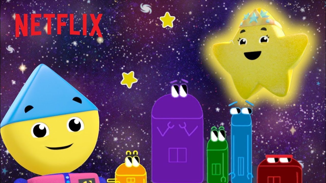 'Twinkle Twinkle Little Star' Nursery Rhyme Song for Kids 🌟 Netflix Jr. Jams