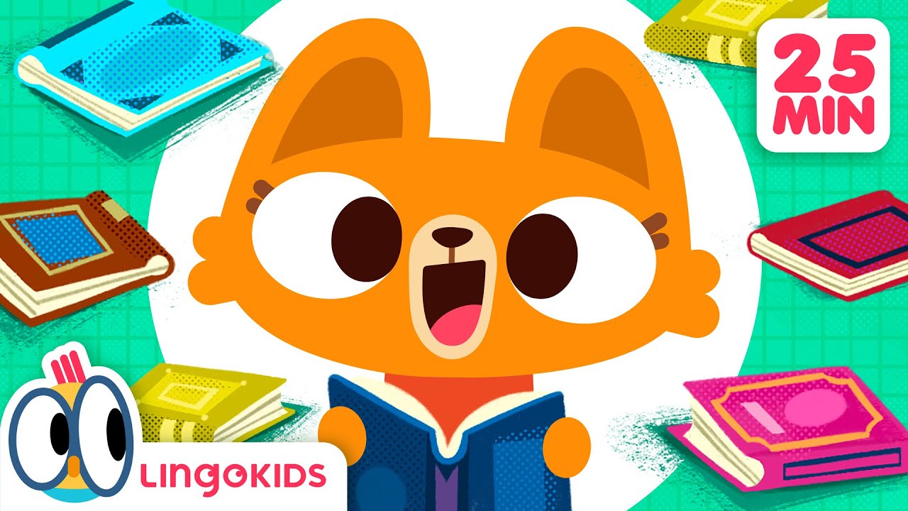Let's get ready for BACK TO SCHOOL 🏫🔙 with the Lingokids Cartoons