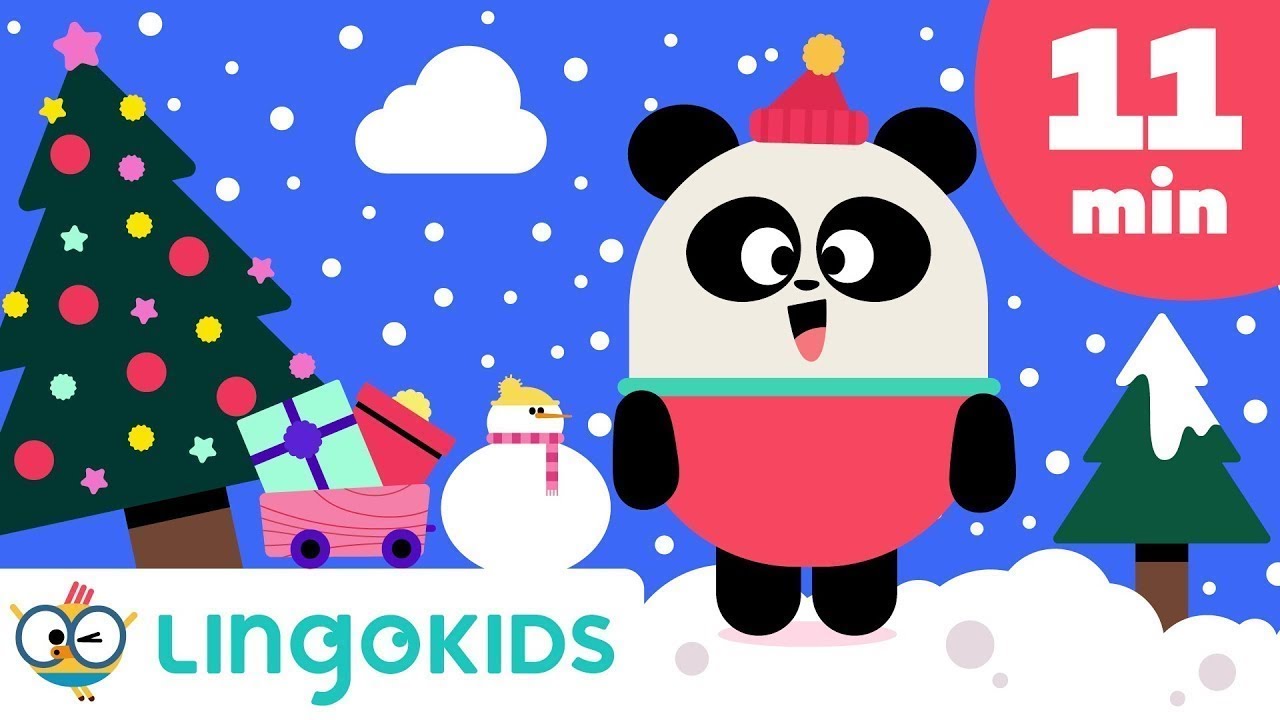 THE BEST CHRISTMAS SONGS FOR KIDS🎄🎅 Christmas Playlist | Lingokids