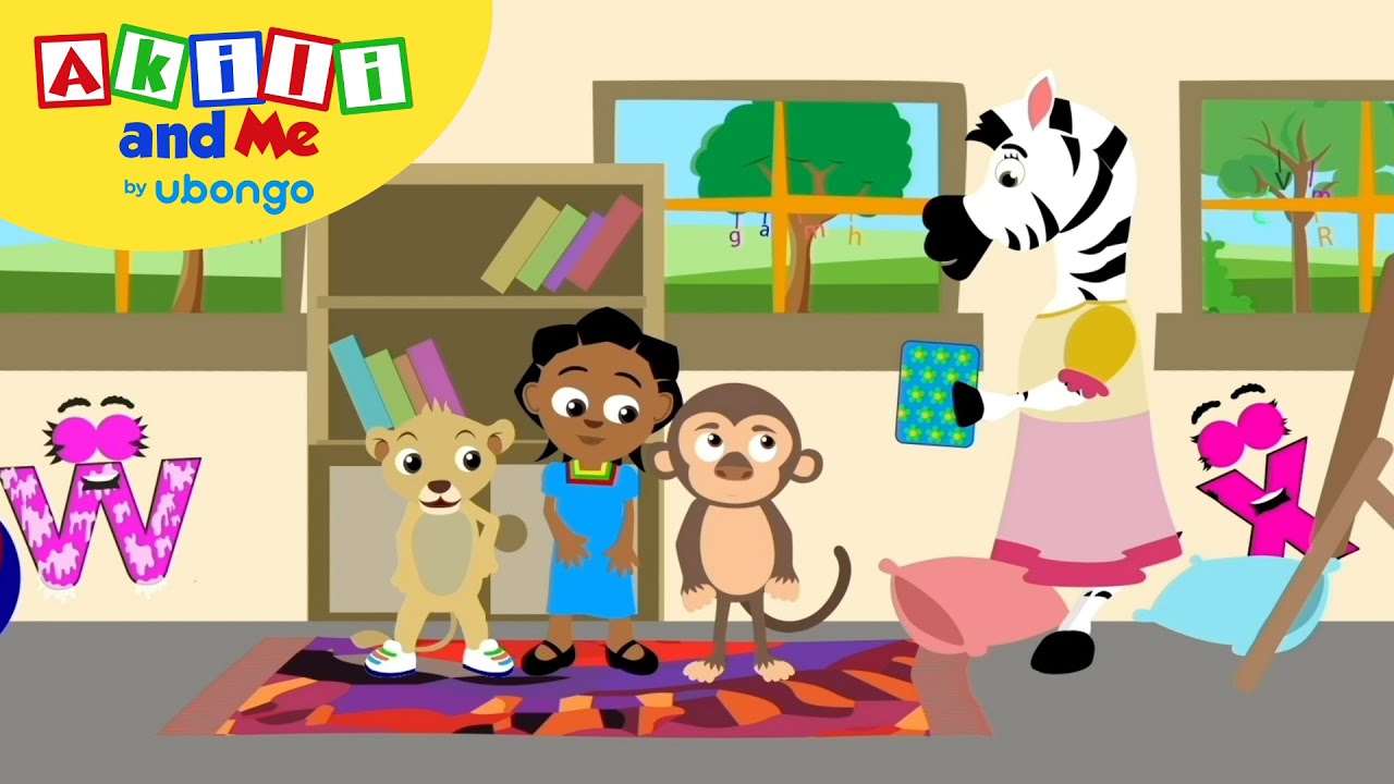 Episode 57: Akili goes to School | Full Episode of Akili and Me | Learning videos for kids