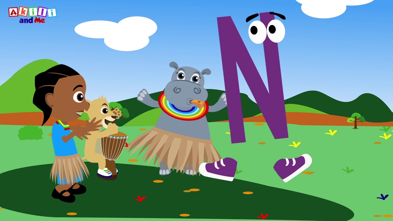 Swahili Alphabet Songs | Learn Swahili with Akili | Cartoons for Preschoolers