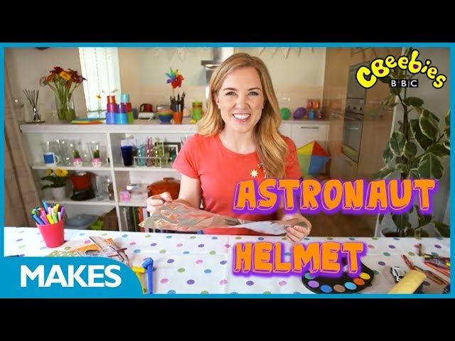 CBeebies | Do You Know? | Make an Astronaut Helmet with Maddie Moate!