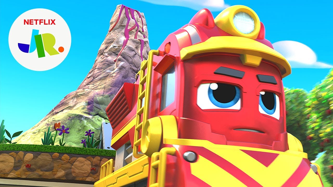 Volcano EMERGENCY ๐ Mighty Express | Netflix Jr