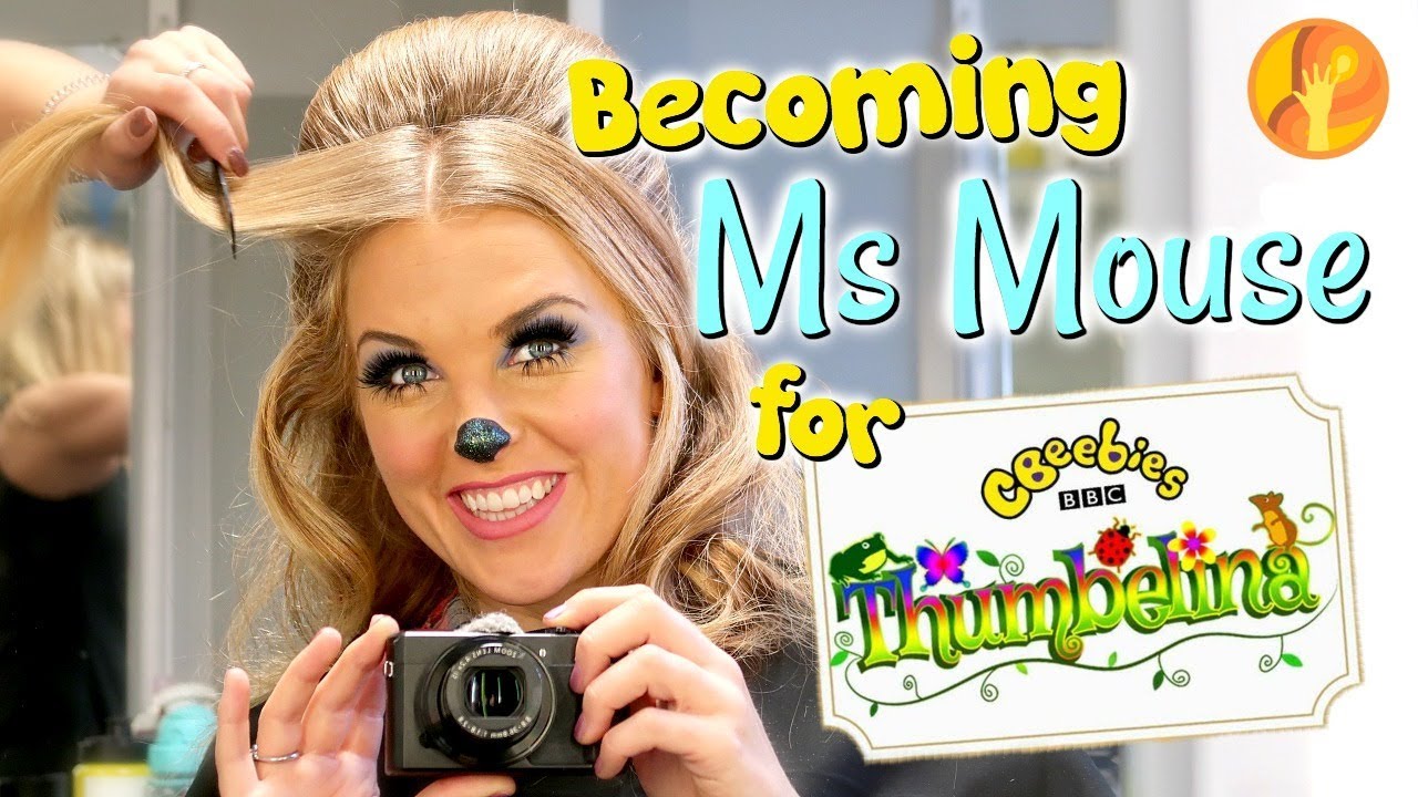 Becoming 'Ms Mouse' for CBeebies Thumbelina! | Maddie Moate