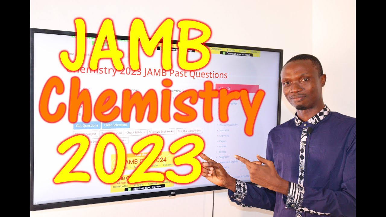 JAMB CBT Chemistry 2023 Past Questions 1 - 20