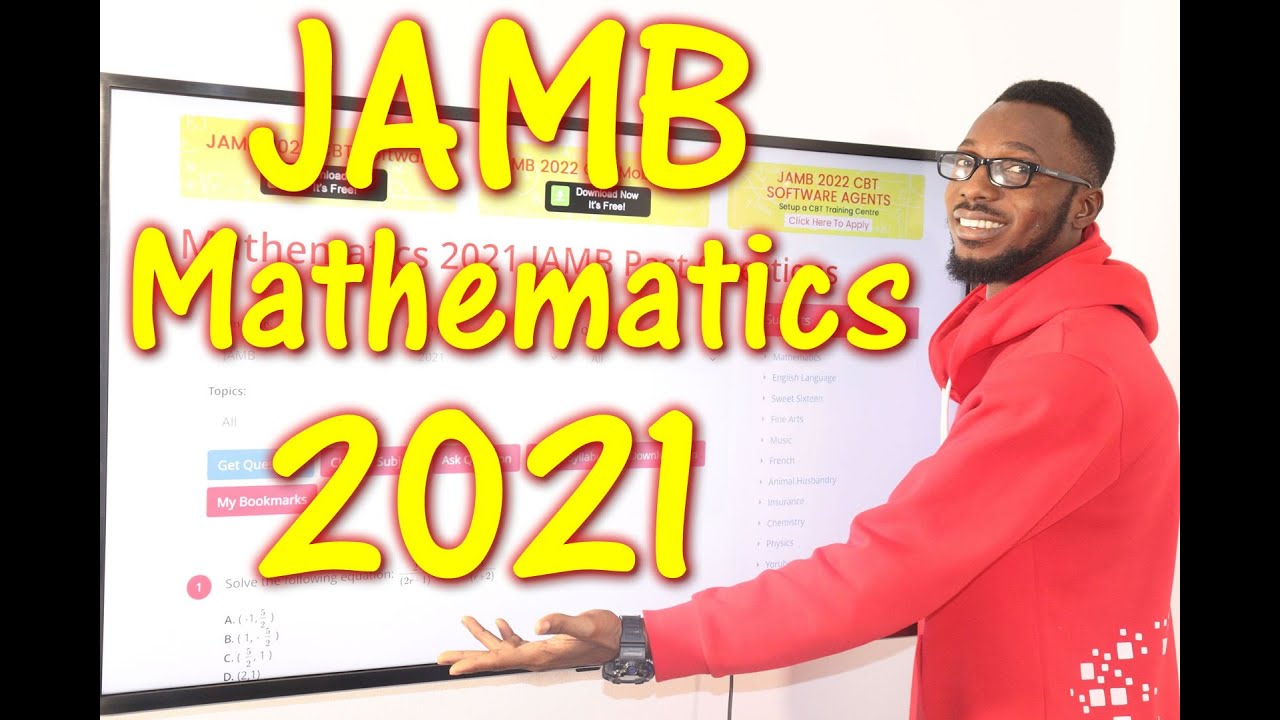 2021 JAMB Mathematics Past Questions