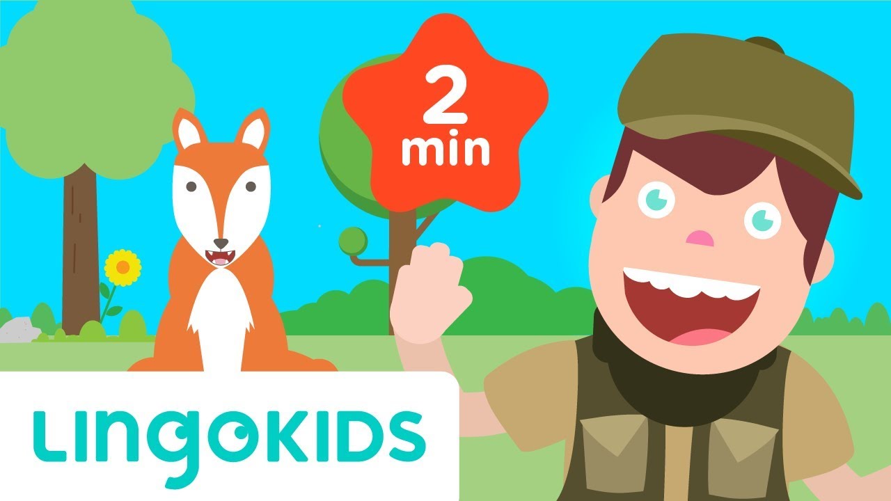 🎵 A Hunting We Will Go 🗺️ Singing Games for Children | Lingokids
