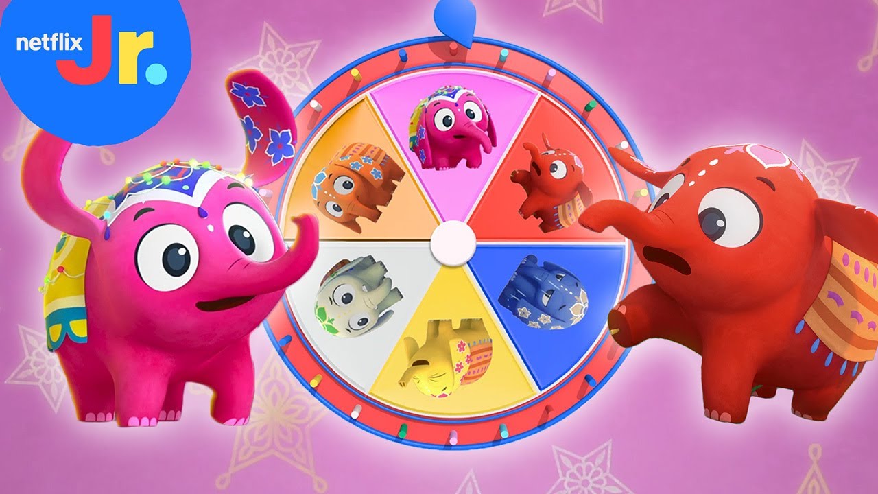 Anoop's Mystery Mood Color Wheel 🌈 | Deepa & Anoop | Netflix Jr