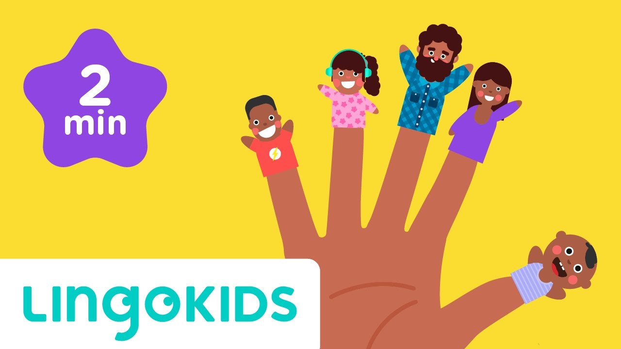 Finger Family Song 🤚 Karaoke for Kids | Lingokids