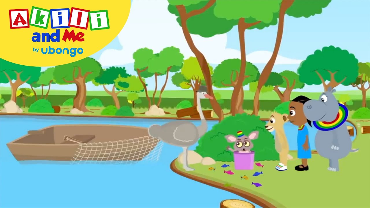 Episode 60: Akili Goes Fishing | Full Episode of Akili and Me | Learning videos for kids